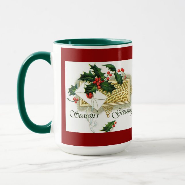 Weihnachtsfeierlichkeiten Tasse (Links)