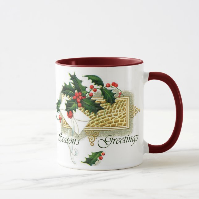Weihnachtsfeierlichkeiten Tasse (Rechts)
