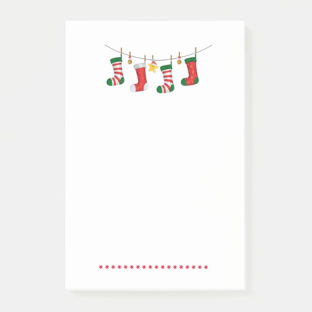 Weihnachtsfeiern 2020 post-it klebezettel (Vorderseite)