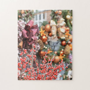 Weihnachtsfeiern und Blume, Chelsea, London, Verei Puzzle
