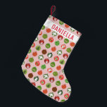 Weihnachtsfeiern Weihnachten Weihnachten Weihnacht Kleiner Weihnachtsstrumpf<br><div class="desc">Hoffe,  dass dir dieses Ferienhaus gefällt. Passen Sie es mit einem Namen oder Initialen an,  wenn Sie möchten. Karo in meinem Shop für mehr passende Artikel und andere Urlaubsmuster. Danke für den Einkauf mit mir!</div>
