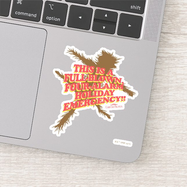 Weihnachtsfeiertag | 4-Alarmanlage Aufkleber (Detail)