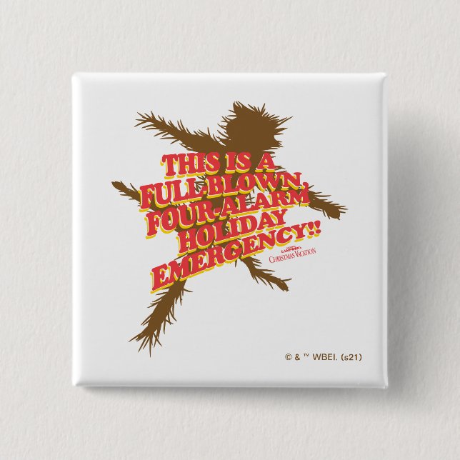 Weihnachtsfeiertag | 4-Alarmanlage Button (Vorderseite)