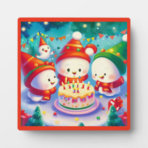 Weihnachtsfeiertag 6 fotoplatte