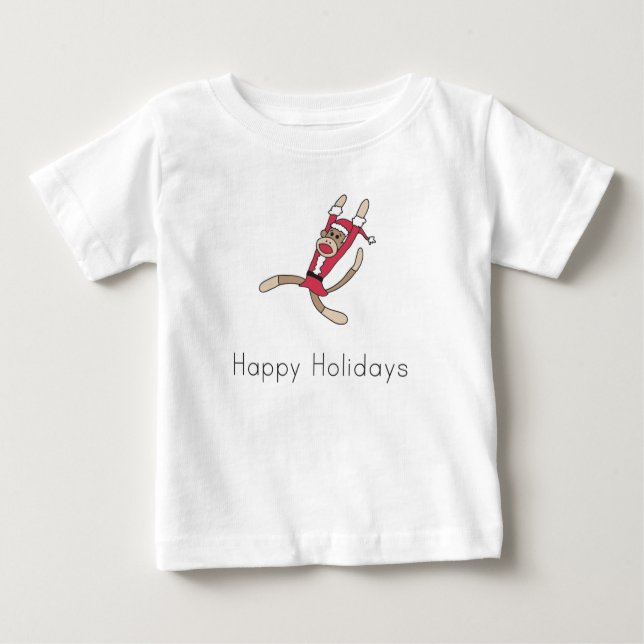 Weihnachtsfeiertag Baby T-shirt (Vorderseite)