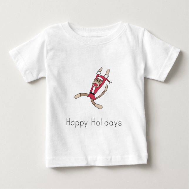 Weihnachtsfeiertag Baby T-shirt (Vorderseite)