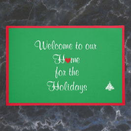 Weihnachtsfeiertag Begrüßungsmatte Fußmatte