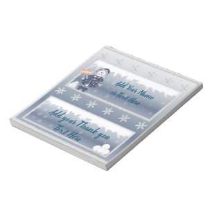Weihnachtsfeiertag Candy Bar Wrappers Geschenk Fav Notizblock