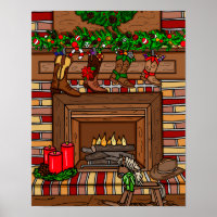 Weihnachtsfeiertag | Cowboy Boot-Strumpf