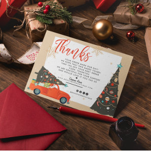 Weihnachtsfeiertag   Danke an Geschäftskunden