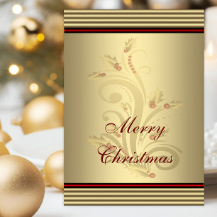 Weihnachtsfeiertag der Christen Feiertagskarte