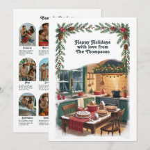 Weihnachtsfeiertag der Familie Jahr der Überprüfun