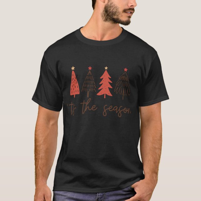 Weihnachtsfeiertag der Saison T-Shirt (Vorderseite)