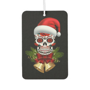 Weihnachtsfeiertag der Weihnachtsmannmütze des tot Autolufterfrischer