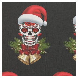Weihnachtsfeiertag der Weihnachtsmannmütze des tot Stoff