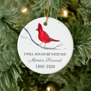 Weihnachtsfeiertag des Roten Kardinals Gedenktag B Keramik Ornament
