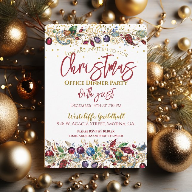 Weihnachtsfeiertag des Unternehmens Einladung (Von Creator hochgeladen)