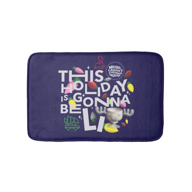 Weihnachtsfeiertag | Dieser Urlaub ist Gonna Be Li Badematte (Vorderseite)