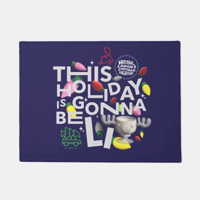 Weihnachtsfeiertag | Dieser Urlaub ist Gonna Be Li Fußmatte (Vorderseite)