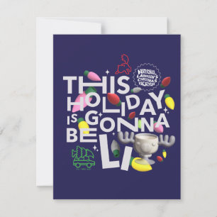 Weihnachtsfeiertag Dieser Urlaub ist Gonna Be Li Mitteilungskarte