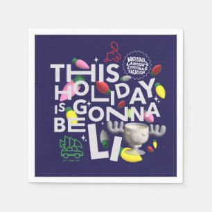 Weihnachtsfeiertag   Dieser Urlaub ist Gonna Be Li Serviette