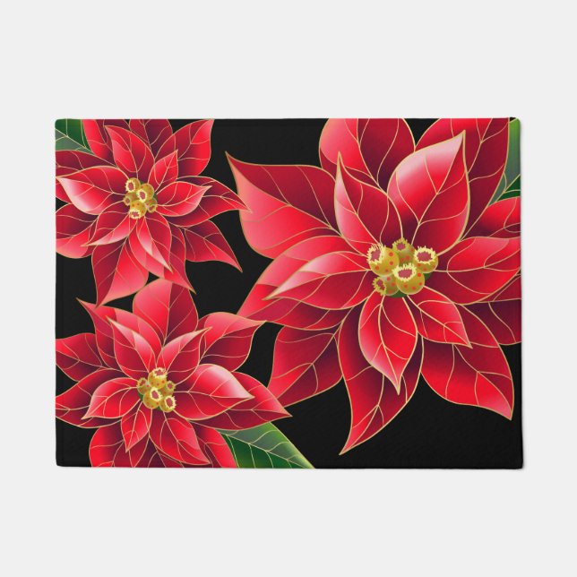 Weihnachtsfeiertag Doormat Fußmatte (Vorderseite)