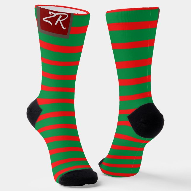 Weihnachtsfeiertag einfache elegante Geschenke MON Socken (Gewinkelt)