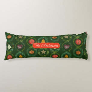 Weihnachtsfeiertag elegant nordisch seitenschläferkissen