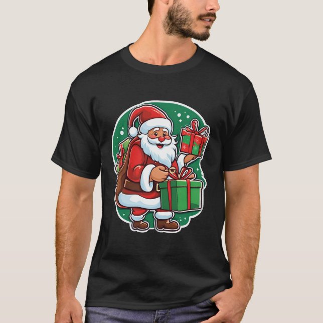 Weihnachtsfeiertag - Feiertag & T - Shirt Te (Vorderseite)