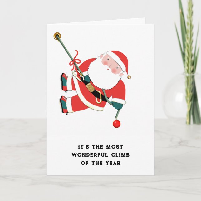 Weihnachtsfeiertag Feiertagskarte (Vorderseite)