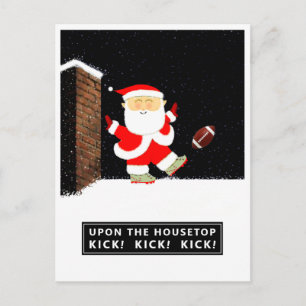 Weihnachtsfeiertag Feiertagspostkarte