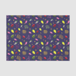 Weihnachtsfeiertag | Ferienmuster Seidenpapier