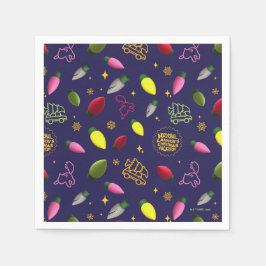 Weihnachtsfeiertag | Ferienmuster Serviette