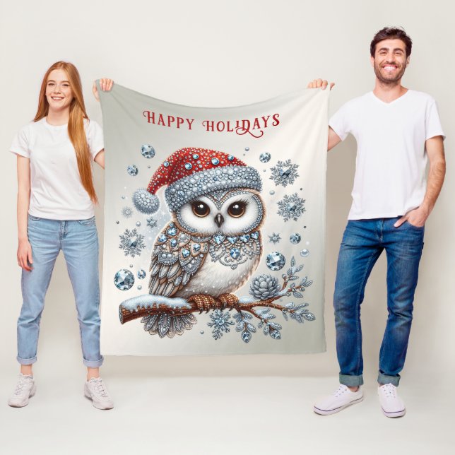 Weihnachtsfeiertag Fleece Blanket (Beispiel)