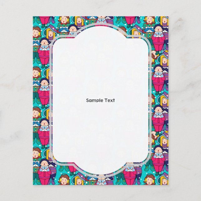 Weihnachtsfeiertag Flyer (Vorne)