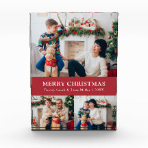 Weihnachtsfeiertag Foto Block