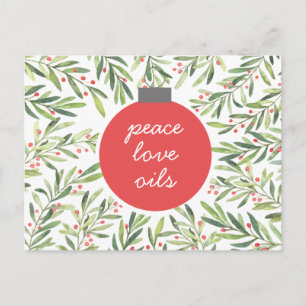 Weihnachtsfeiertag für einen unverzichtbaren Ölver Postkarte