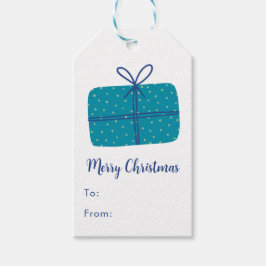 Weihnachtsfeiertag Geschenkanhänger