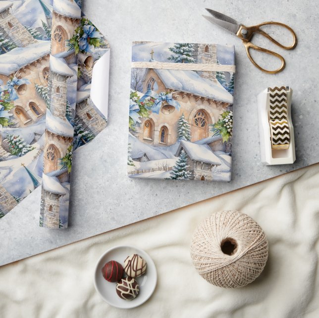 Weihnachtsfeiertag Geschenkpapier (Kunsthandwerk)