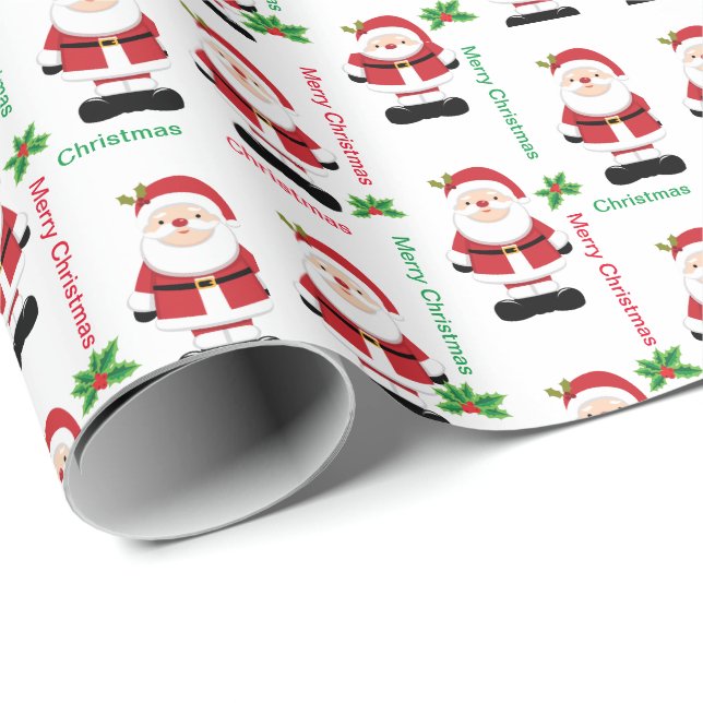 Weihnachtsfeiertag Geschenkpapier (Rolleneckpunkt)