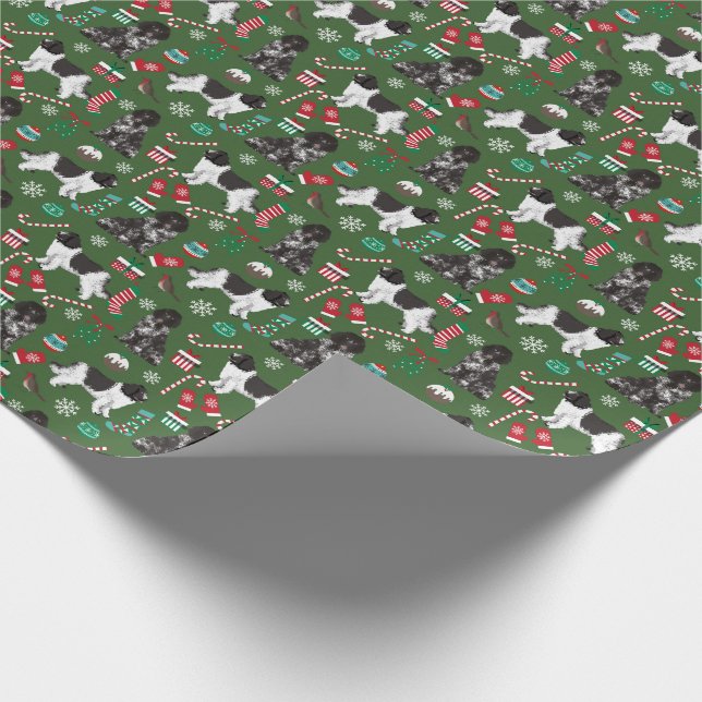 Weihnachtsfeiertag Geschenkpapier (Ecke)