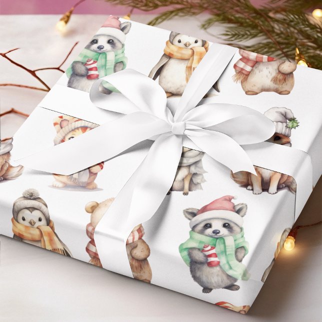 Weihnachtsfeiertag Geschenkpapier (Von Creator hochgeladen)