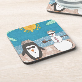 Weihnachtsfeiertag Getränkeuntersetzer