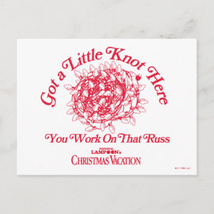 Weihnachtsfeiertag   Gib hier ein kleines Knoten Postkarte