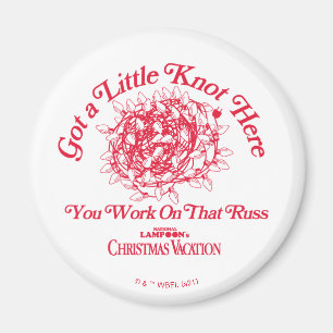 Weihnachtsfeiertag Gib hier einen LIttle-Knoten Magnet