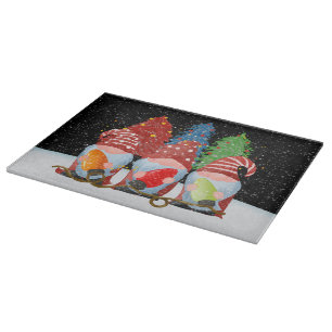 Weihnachtsfeiertag-Gnomes-Weihnachtsfeiertag-Schne Schneidebrett