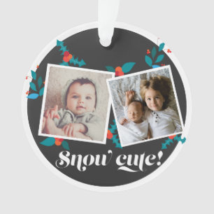 Weihnachtsfeiertag Große Kinder Niedliches Foto K Ornament