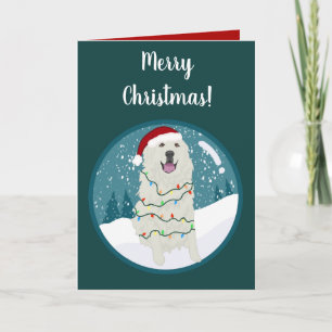 Weihnachtsfeiertag Große Pyrenäen Karte