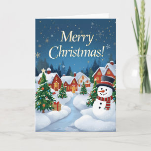 Weihnachtsfeiertag Grußkarte Karte