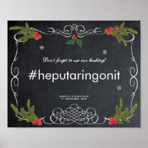 Weihnachtsfeiertag - Hochzeitszeichen